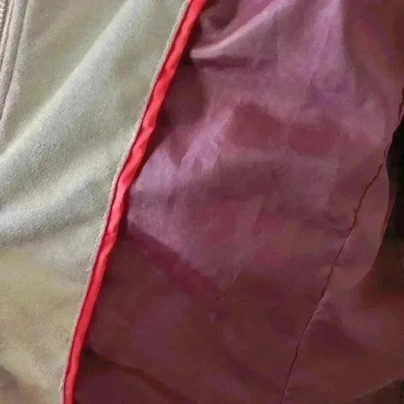 TOMMY HILFIGER faux suede moto jacket size medium - Picture 7 of 10